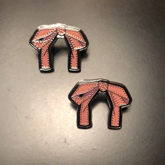 Coach Accessories - Set/2 Disney Coach Minnie Mouse Bow Pins!